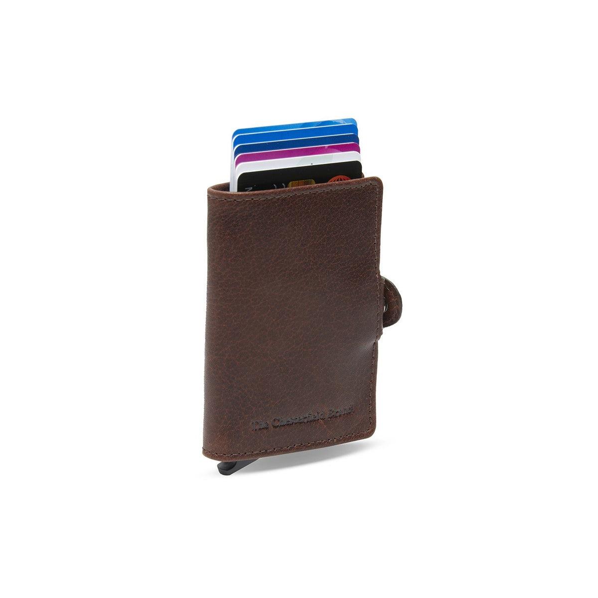 100% Full-Grain Wax Pull-Up 100% Full-Grain Leather Grain Texture &amp; Handcrafted Patina Detail