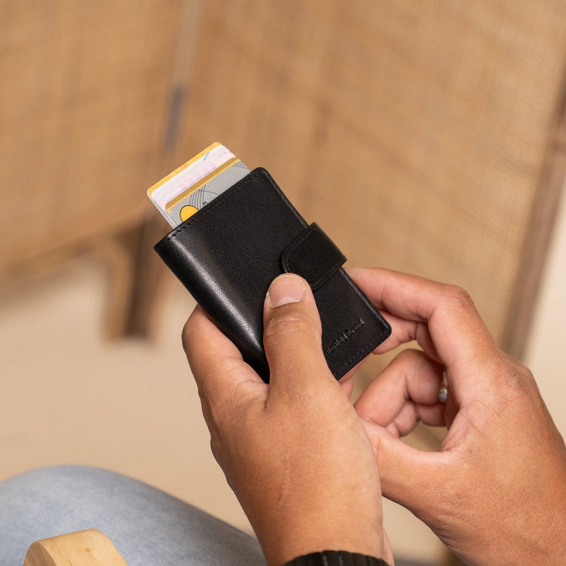 Hannover Full-Grain Leather Card Holder til Kvinder