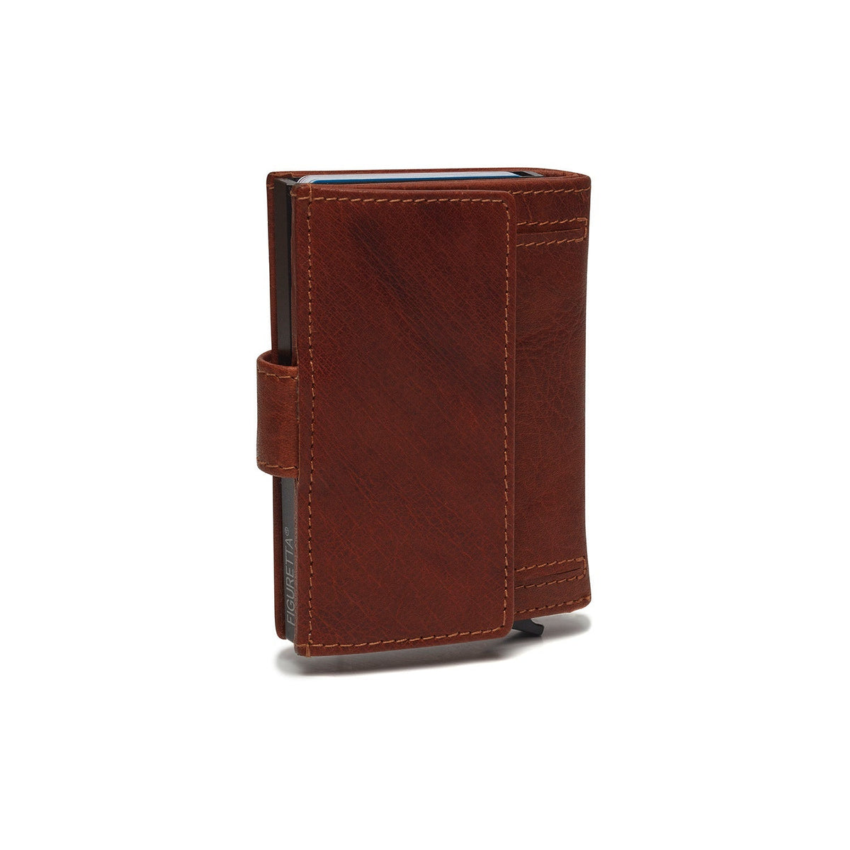 Hannover Full-Grain Leather Card Holder til Kvinder – alternate product view 3