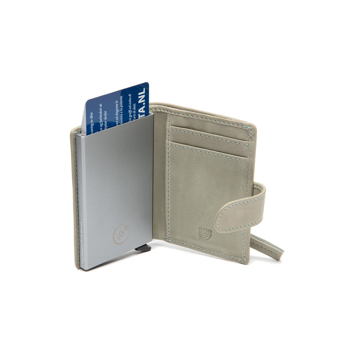 Kaunas Full-Grain Leather Card Holder til Kvinder – alternate product view 2