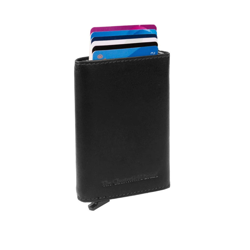Lancaster Full-Grain Leather Card Holder til Kvinder