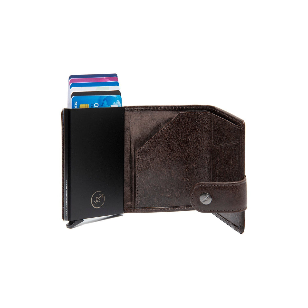 Larino Full-Grain Leather Card Holder til Kvinder – alternate product view 3