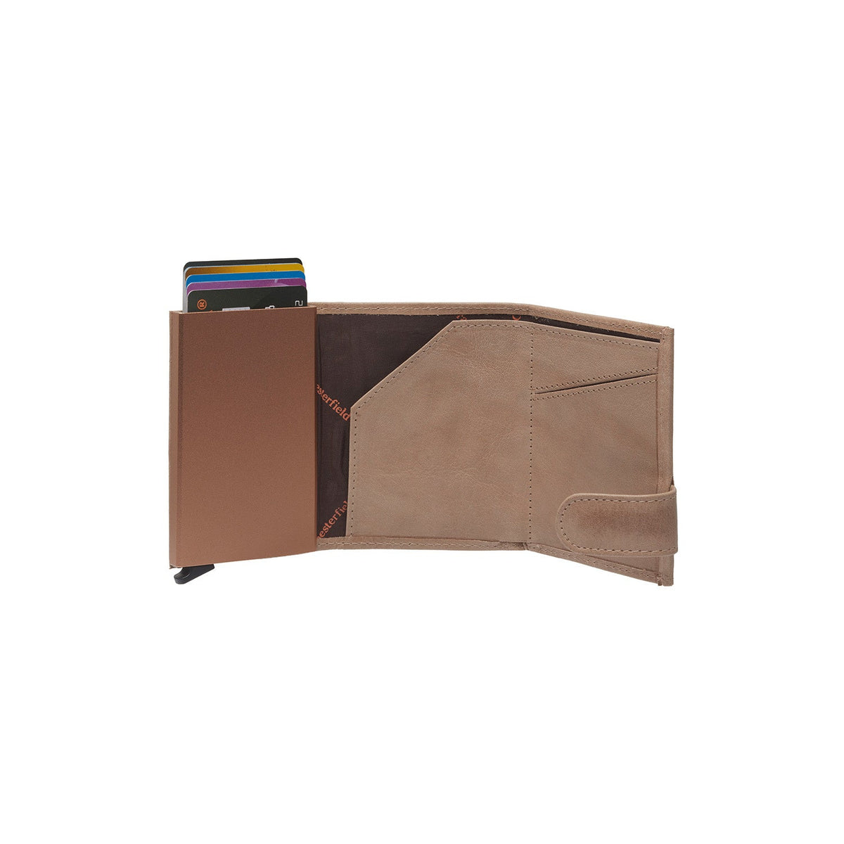 Mannheim Full-Grain Leather Card Holder til Kvinder – alternate product view 3