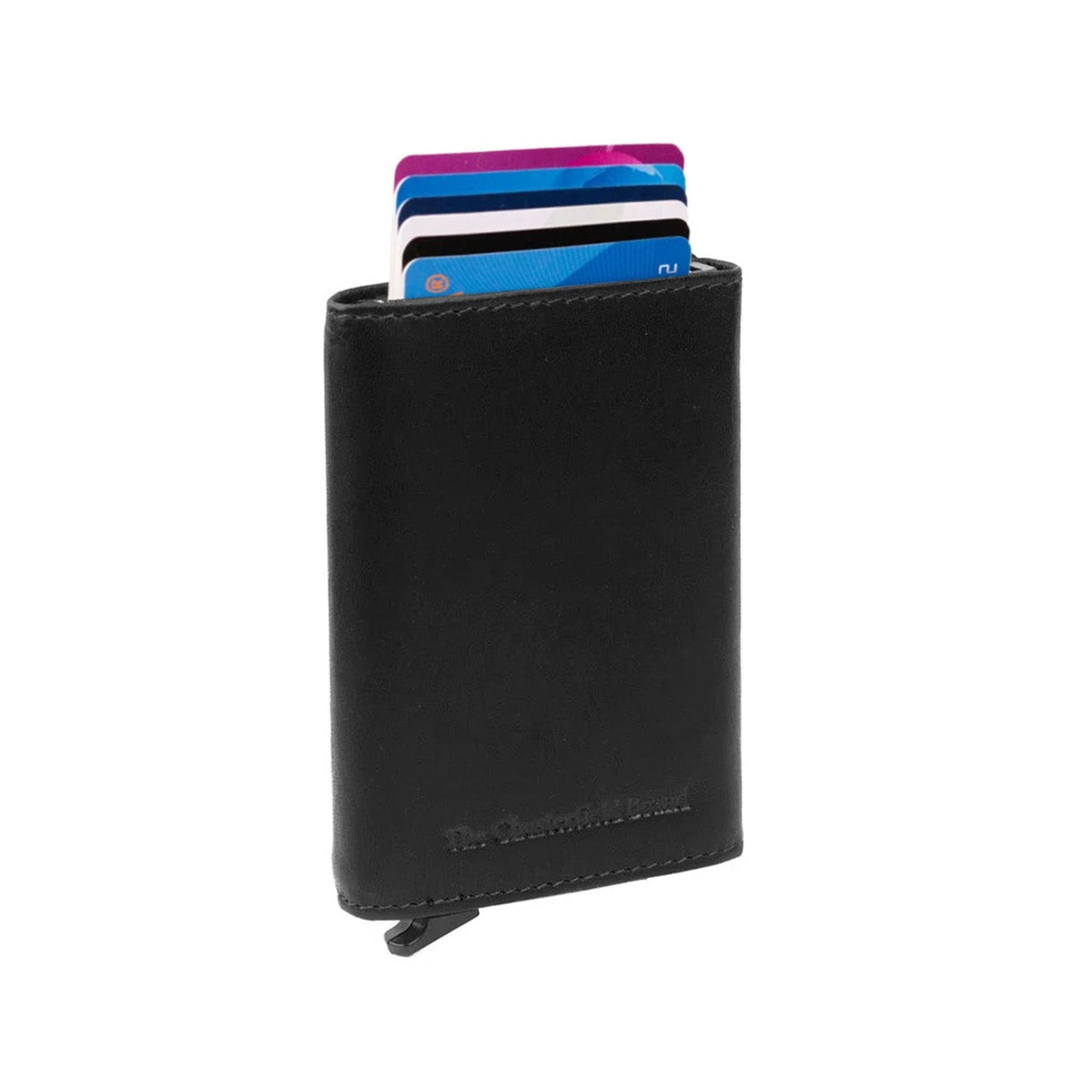 Palma Full-Grain Leather Card Holder til Kvinder in Classic 100% Full-Grain Leather - Full Exterior Front Profile View | Buy Online