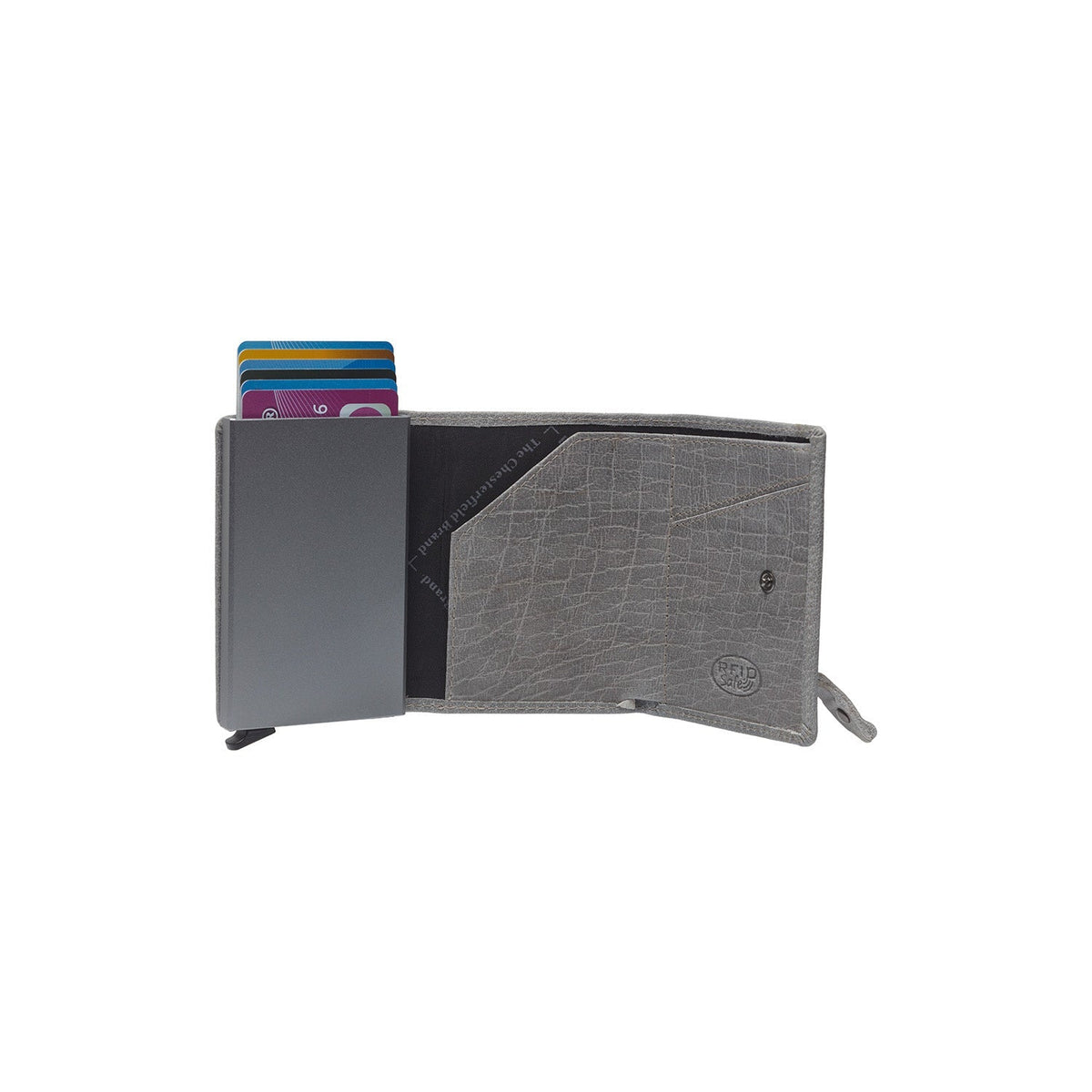 Paris Full-Grain Leather Card Holder til Kvinder – alternate product view 3