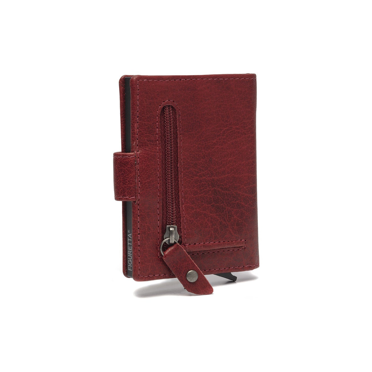 Prague Full-Grain Leather Card Holder til Kvinder – alternate product view 2