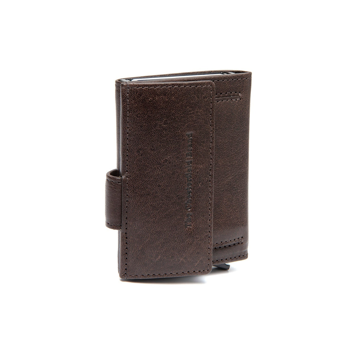 100% Full-Grain Wax Pull-Up 100% Full-Grain Leather Grain Texture & Handcrafted Patina Detail