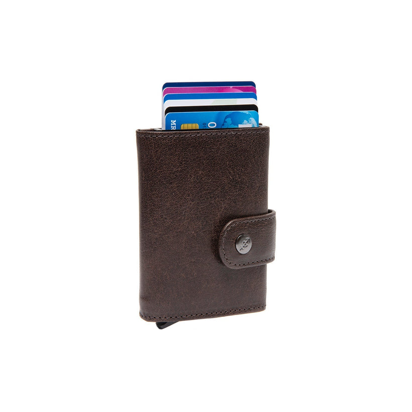 Varrano Full-Grain Leather Card Holder til Kvinder