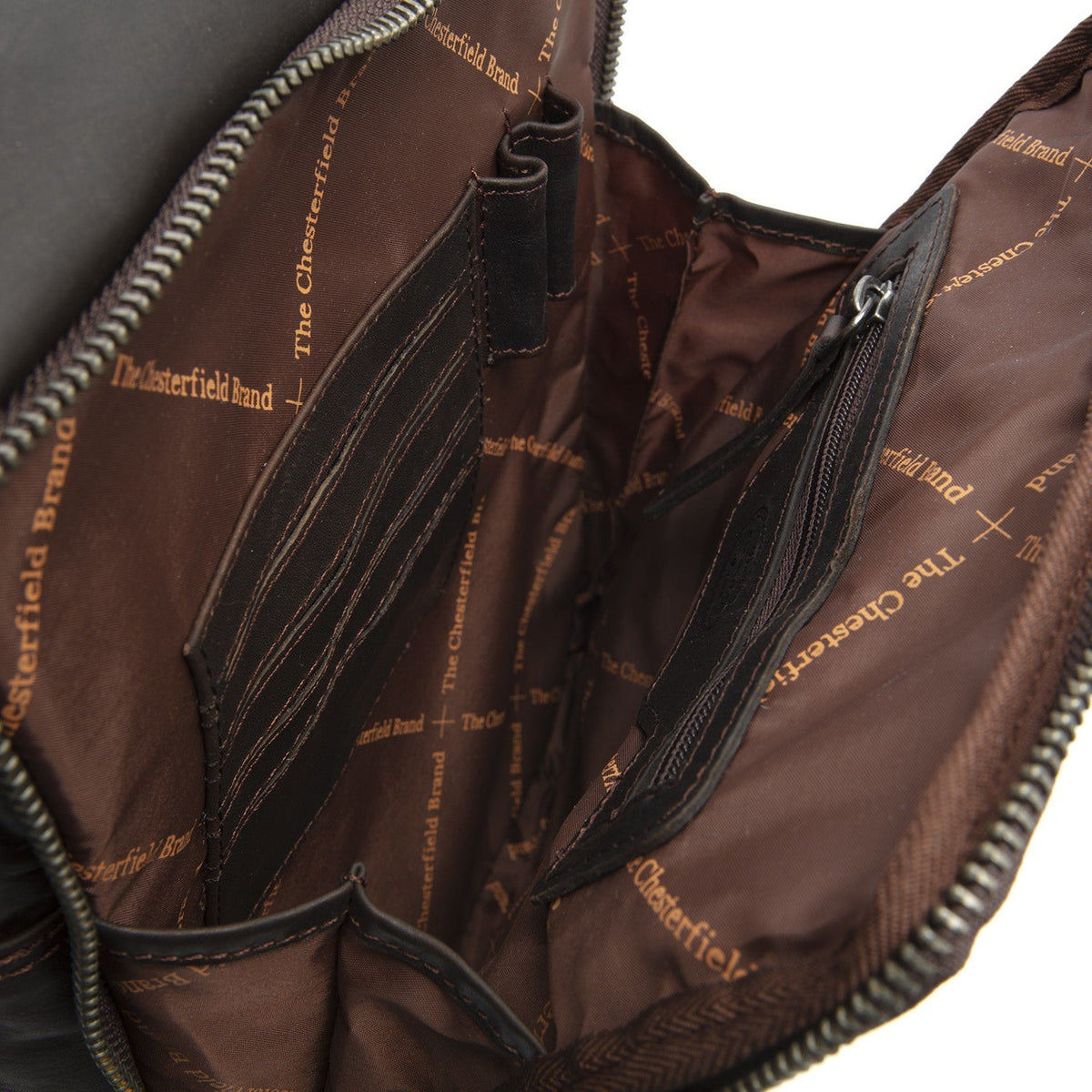 Alva Full-Grain Leather Crossbody Bag til Mænd – alternate product view 2