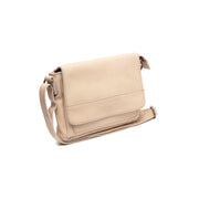 Ann Full-Grain Leather Crossbody Bag til Kvinder in Classic 100% Full-Grain Leather - Full Exterior Front Profile View | Buy Online