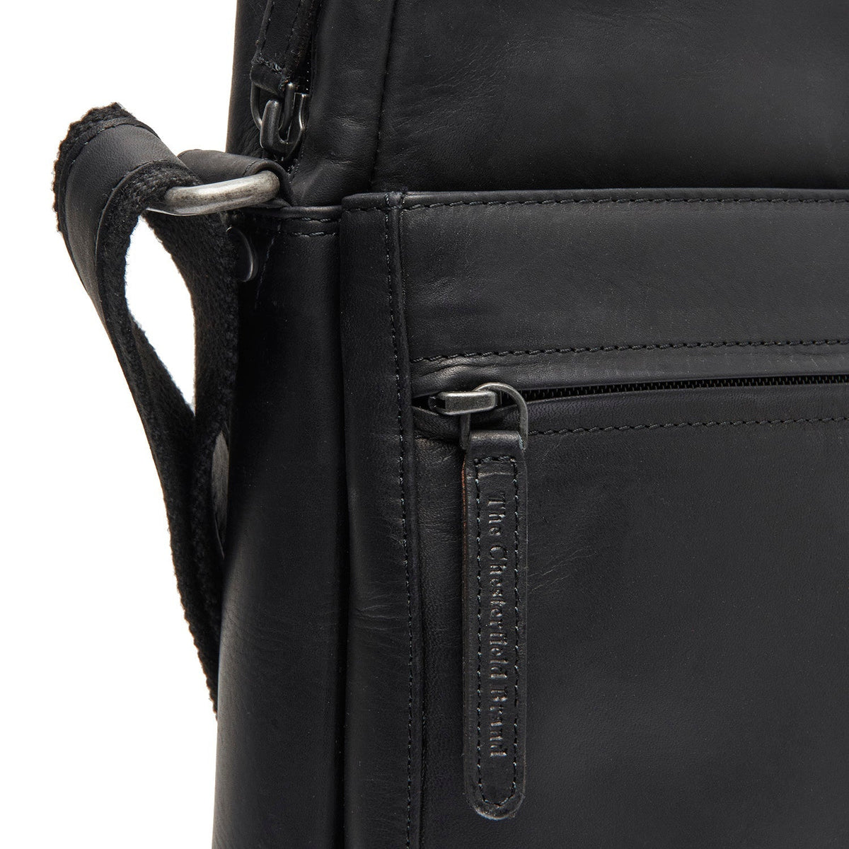 
Anzora Crossbody taske i læder - Struktureret sideprofil med rummelighed