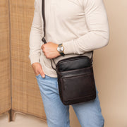 
Anzora Crossbody taske i læder – alternate product view 3