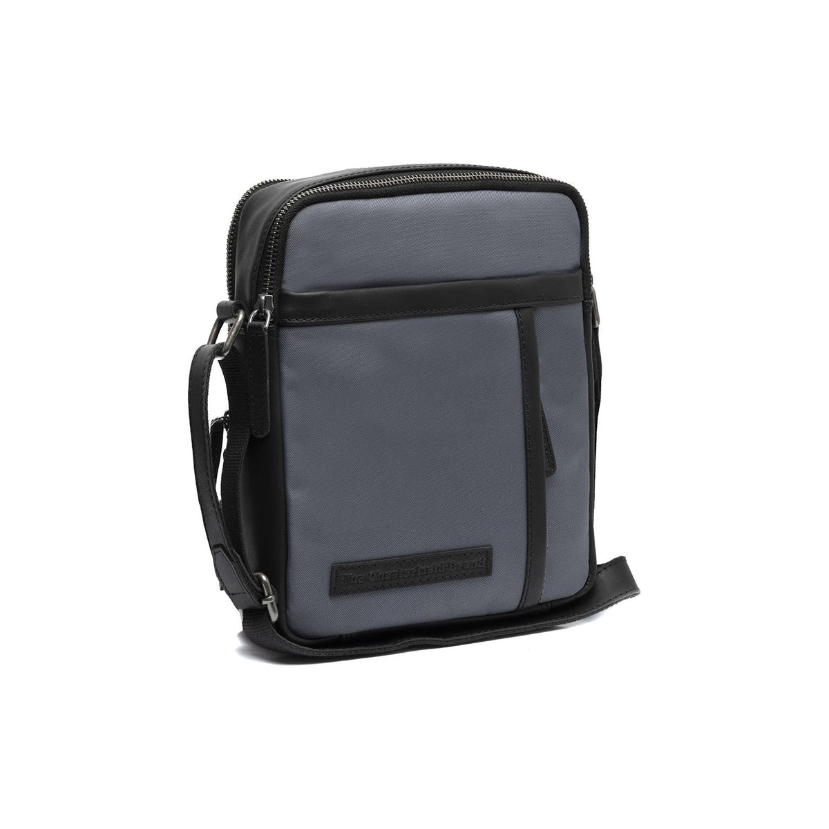 
Arendal Crossbody taske i læder i klassisk 100% kernelæder - Full Exterior Forfra med skræddersyet silhuet | Køb online