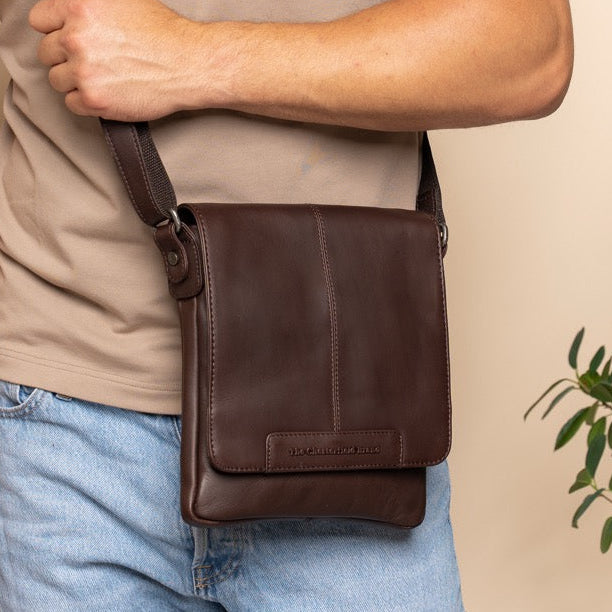 Bodin Full-Grain Leather Crossbody Bag til Kvinder – alternate product view 2