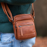 
Bremen Crossbody taske i læder – alternate product view 2