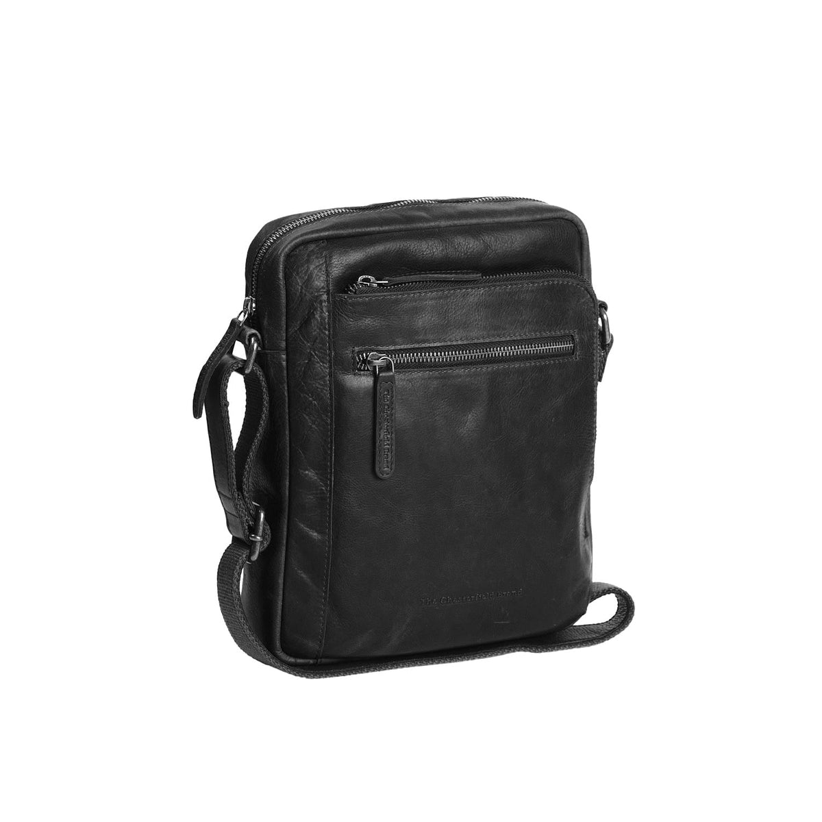 
Dessau Crossbody taske i læder i klassisk 100% kernelæder - Full Exterior Forfra med skræddersyet silhuet | Køb online