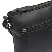 
Classic 100% Full-Grain leather Bag - Bagfra med forstærkede læderremme og syninger