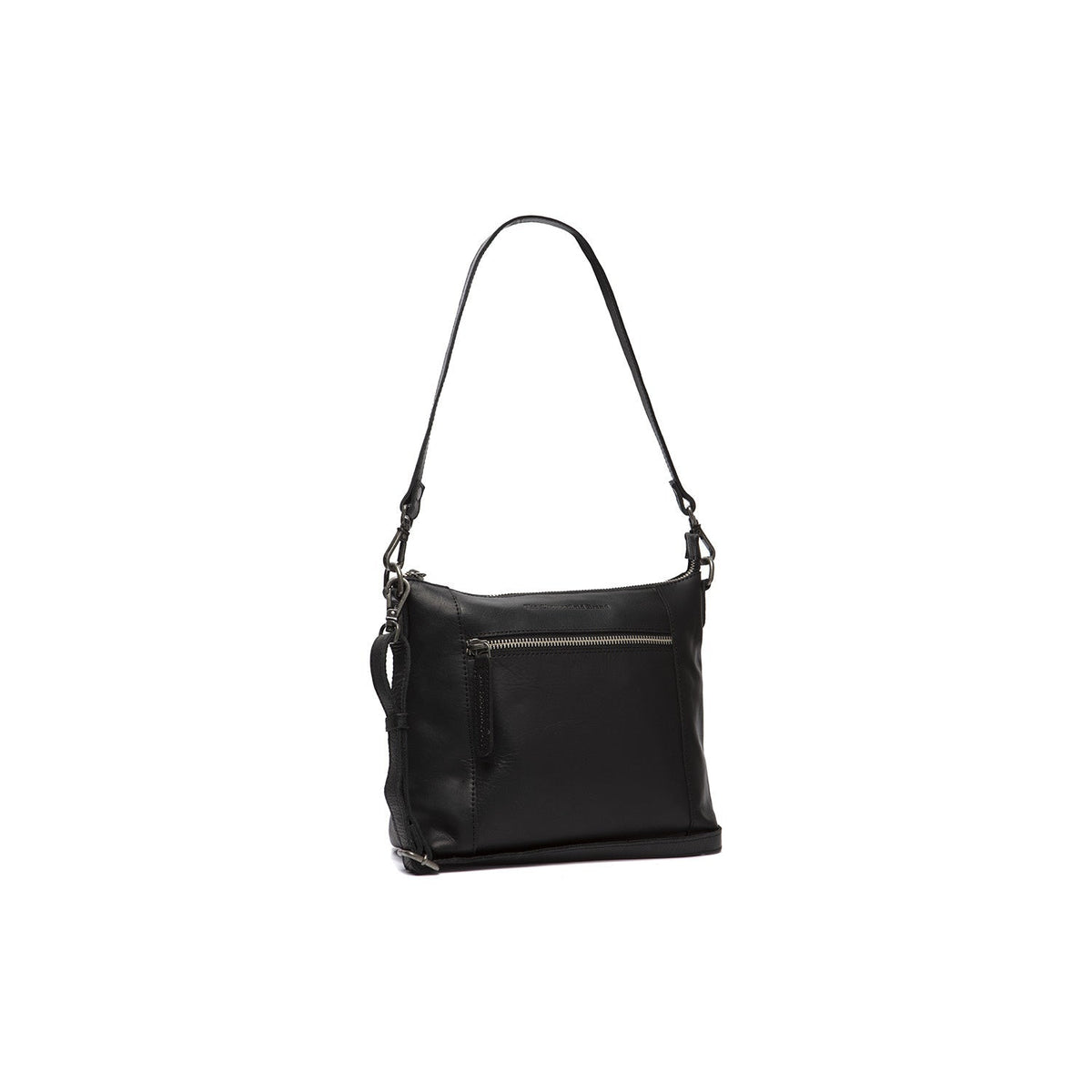 
Faro Crossbody taske i læder i klassisk 100% kernelæder - Full Exterior Forfra med skræddersyet silhuet | Køb online