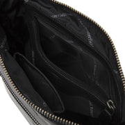 
Classic 100% Full-Grain leather Bag - Bagfra med forstærkede læderremme og syninger