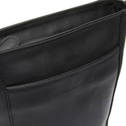 
Classic 100% Full-Grain leather Bag - Bagfra med forstærkede læderremme og syninger
