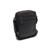 Laveno Full-Grain Leather Crossbody Bag til Mænd in Classic 100% Full-Grain Leather - Full Exterior Front Profile View | Buy Online
