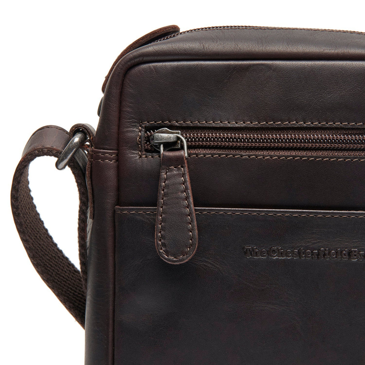 Laveno Full-Grain Leather Crossbody Bag til Mænd – alternate product view 3