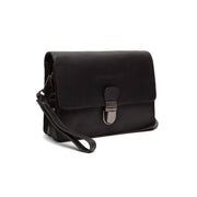 Lucca Full-Grain Leather Crossbody Bag til Kvinder in Classic 100% Full-Grain Leather - Full Exterior Front Profile View | Buy Online