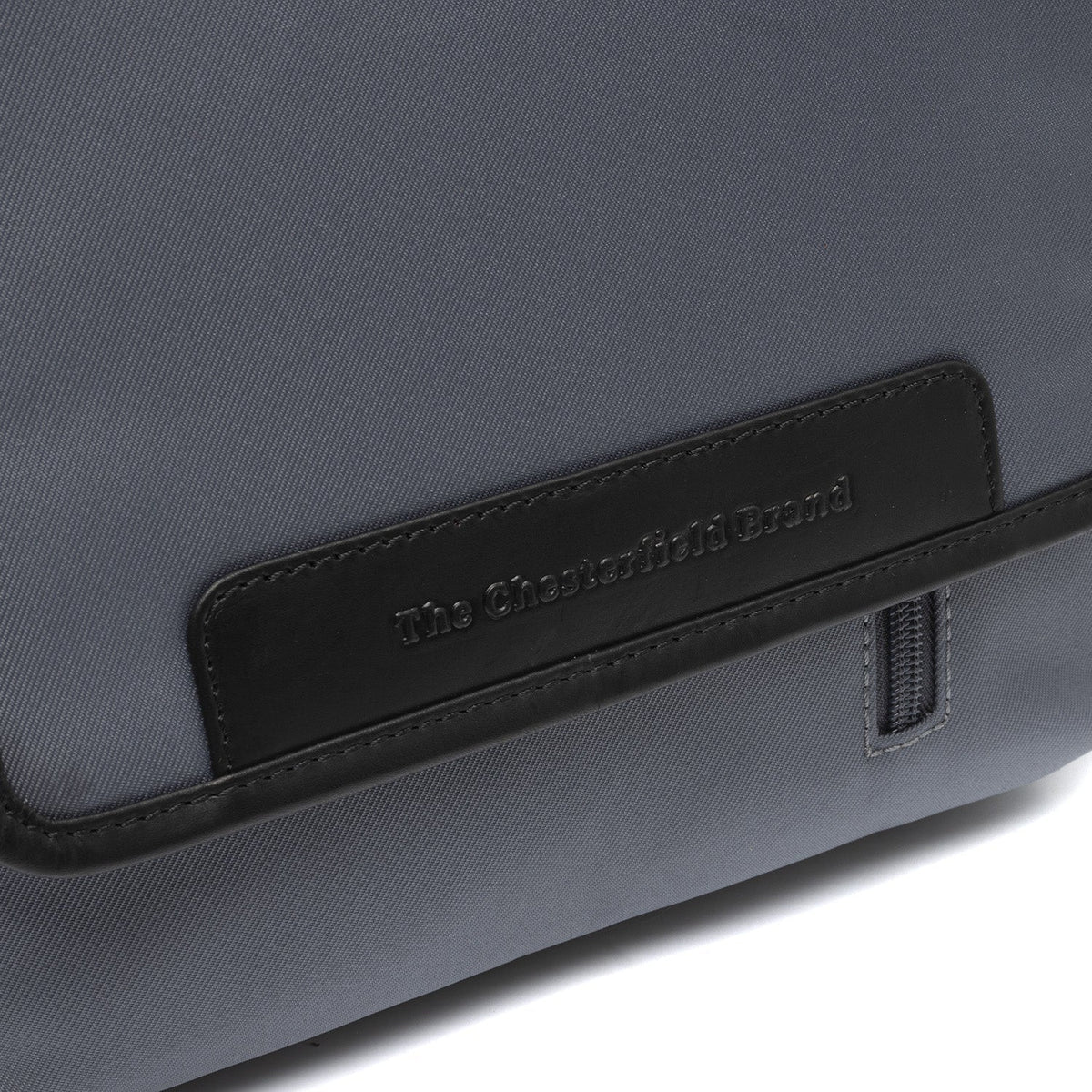 Light Grey Leather Crossbody Bag Mikeli, detail view 3