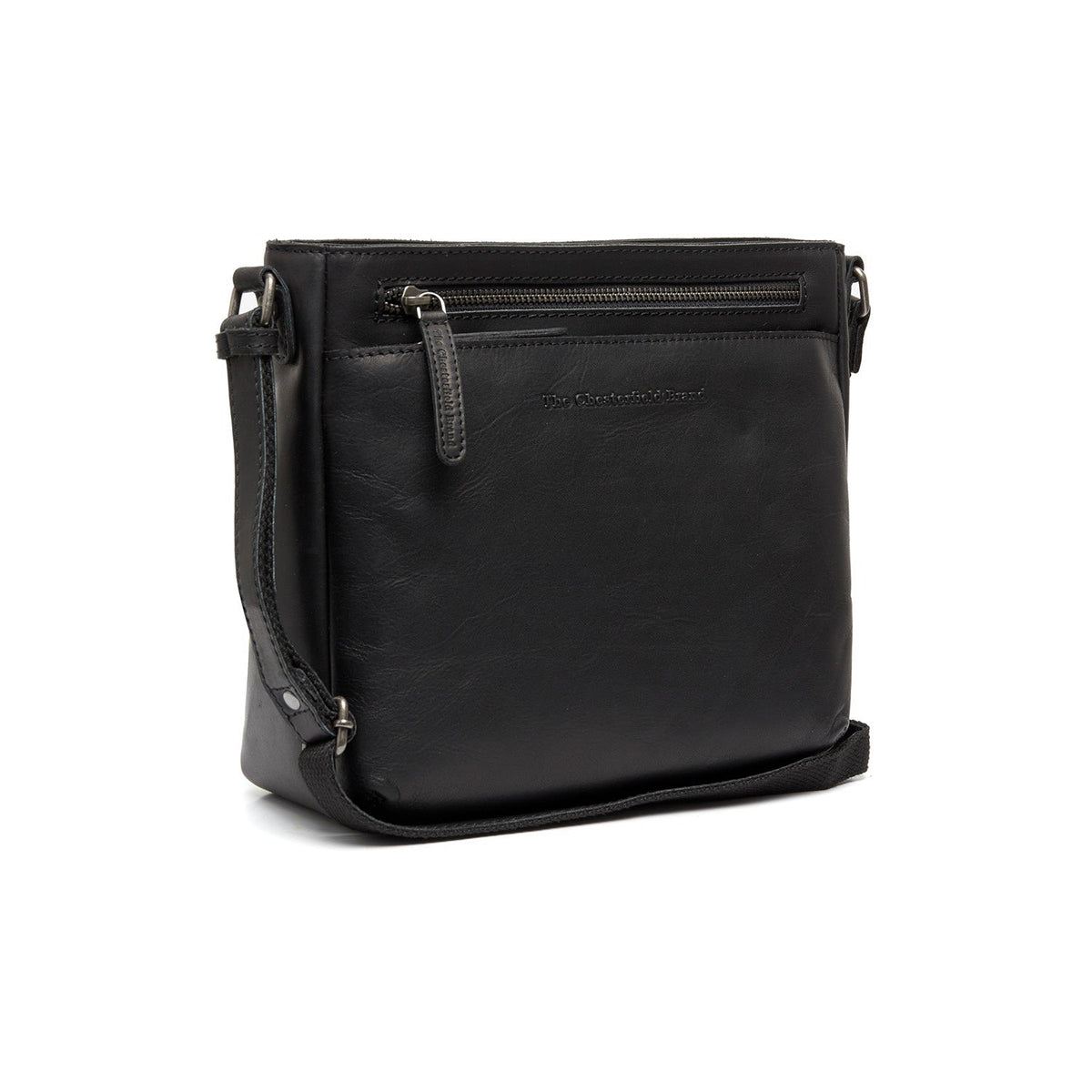 
Mumbai Crossbody taske i læder i klassisk 100% kernelæder - Full Exterior Forfra med skræddersyet silhuet | Køb online