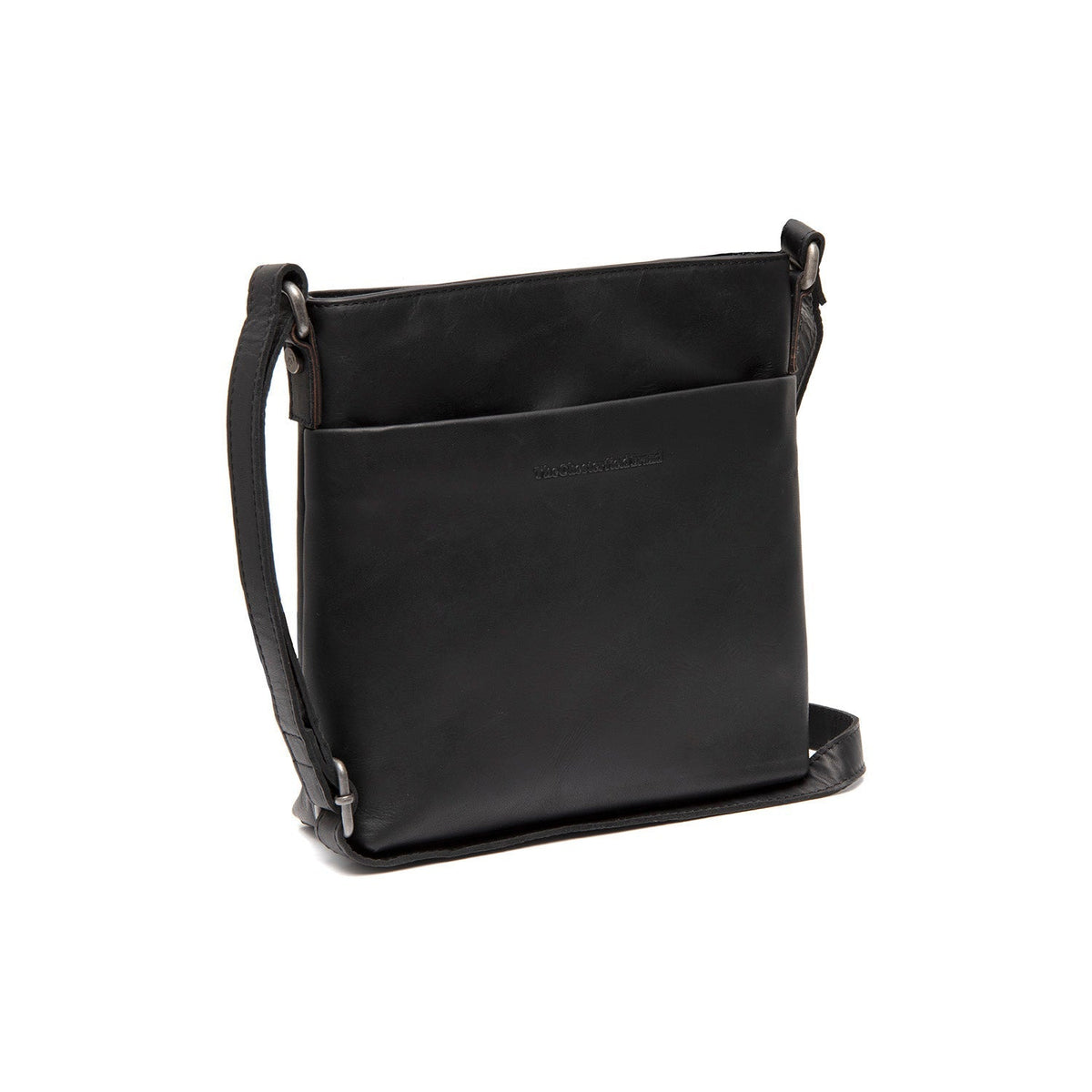 Navene Full-Grain Leather Crossbody Bag til Kvinder in Classic 100% Full-Grain Leather - Full Exterior Front Profile View | Buy Online