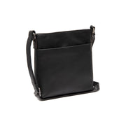 Navene Full-Grain Leather Crossbody Bag til Kvinder in Classic 100% Full-Grain Leather - Full Exterior Front Profile View | Buy Online