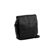 Remy Full-Grain Leather Crossbody Bag til Mænd in Classic 100% Full-Grain Leather - Full Exterior Front Profile View | Buy Online