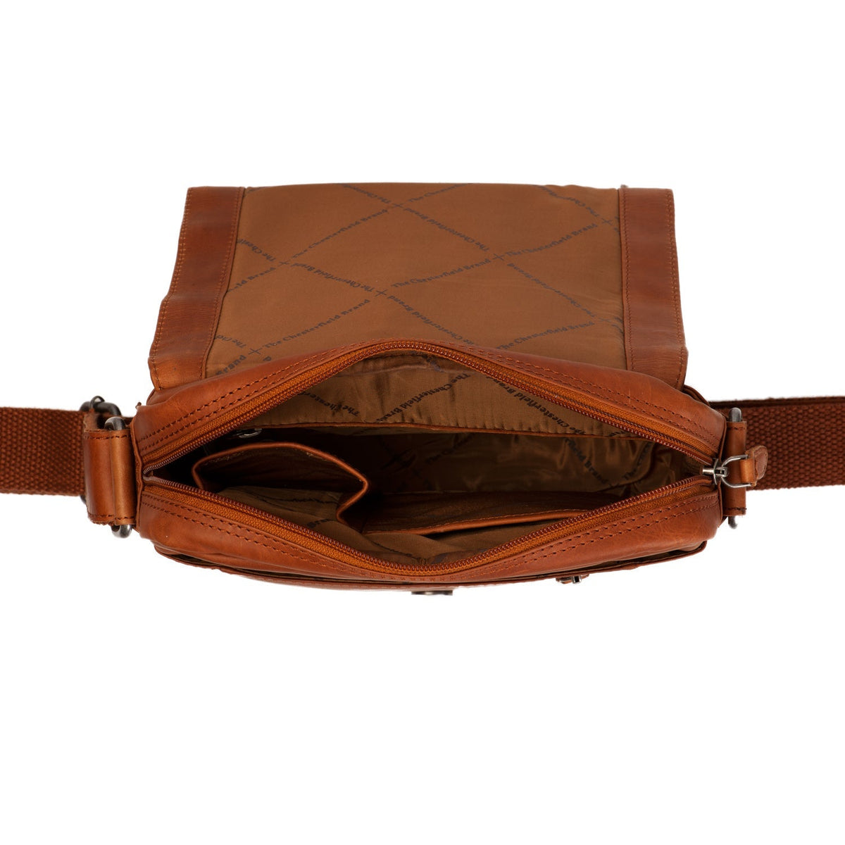 Remy Full-Grain Leather Crossbody Bag til Mænd – alternate product view 2