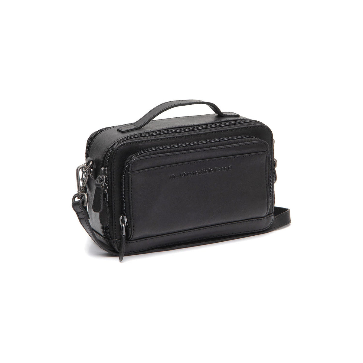 
Rovon Crossbody taske i læder i klassisk 100% kernelæder - Full Exterior Forfra med skræddersyet silhuet | Køb online