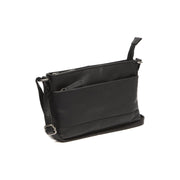 Salerno Full-Grain Leather Crossbody Bag til Kvinder in Classic 100% Full-Grain Leather - Full Exterior Front Profile View | Buy Online