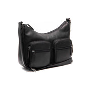 Valenora Full-Grain Leather Crossbody Bag til Kvinder in Classic 100% Full-Grain Leather - Full Exterior Front Profile View | Buy Online
