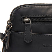 
Vionne Crossbody taske i læder - Bagfra med forstærkede læderremme og syninger