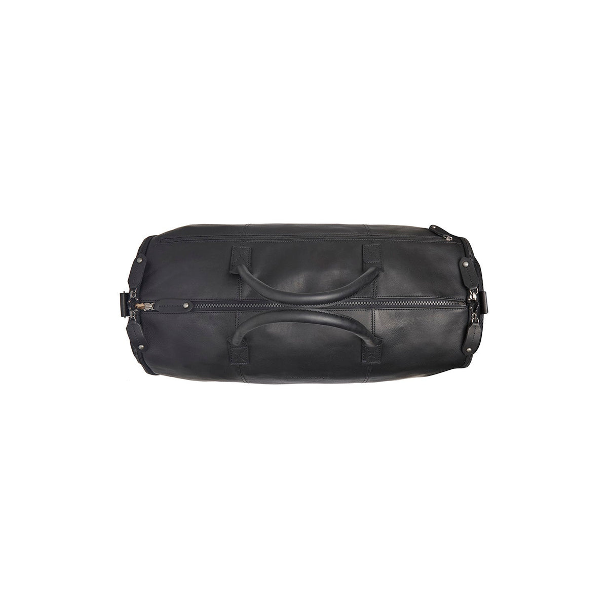 Authentic 100% Full-Grain Leather Grain Texture &amp; Heavy-Duty Seam Stitching Detail