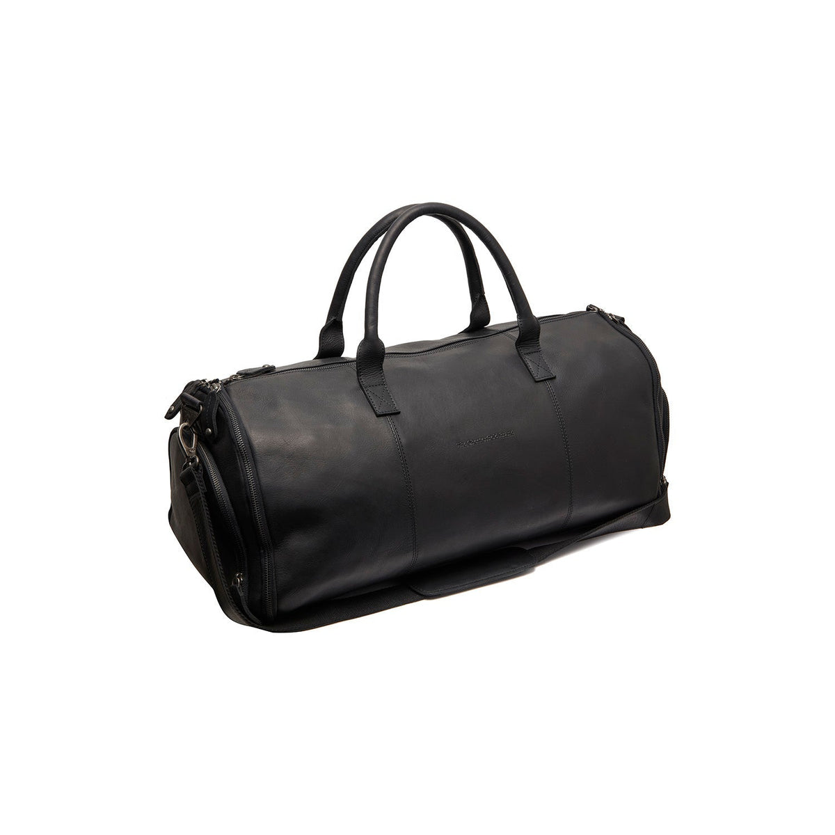 Leather Garment Bag Finlay til Kvinder in Classic 100% Full-Grain Leather - Front Profile View &amp; Tailored Silhouette | Buy Online