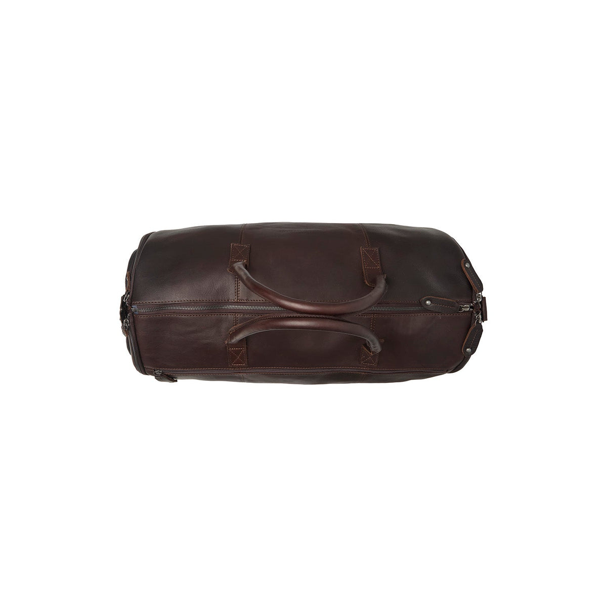 Brown Leather Garment Bag Finlay til Kvinder, detail view 3