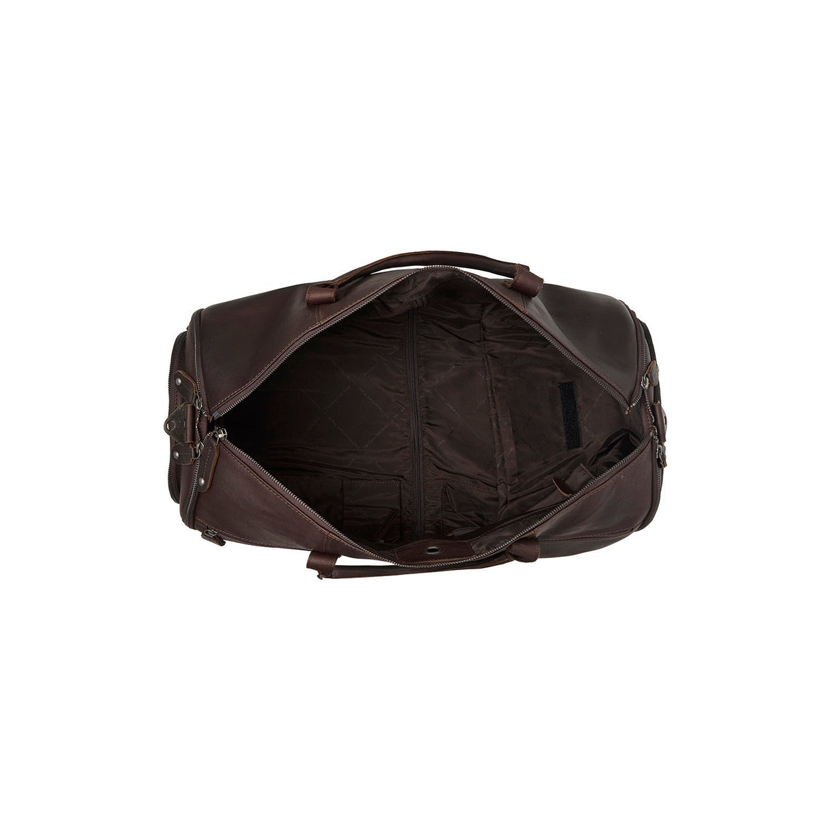 Brown Leather Garment Bag Finlay til Kvinder, detail view 4