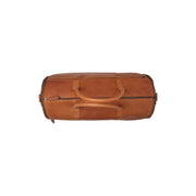 Cognac Leather Garment Bag Finlay til Kvinder, detail view 3