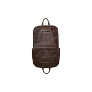 
Leather Garment Bag Josh - Sideprofil med ergonomisk ærmesnit