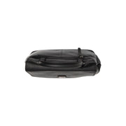 Angera Full-Grain Leather Handbag til Kvinder - Lateral Side Profile View Showing Sleeve Cut &amp; Athletic Taper Fit