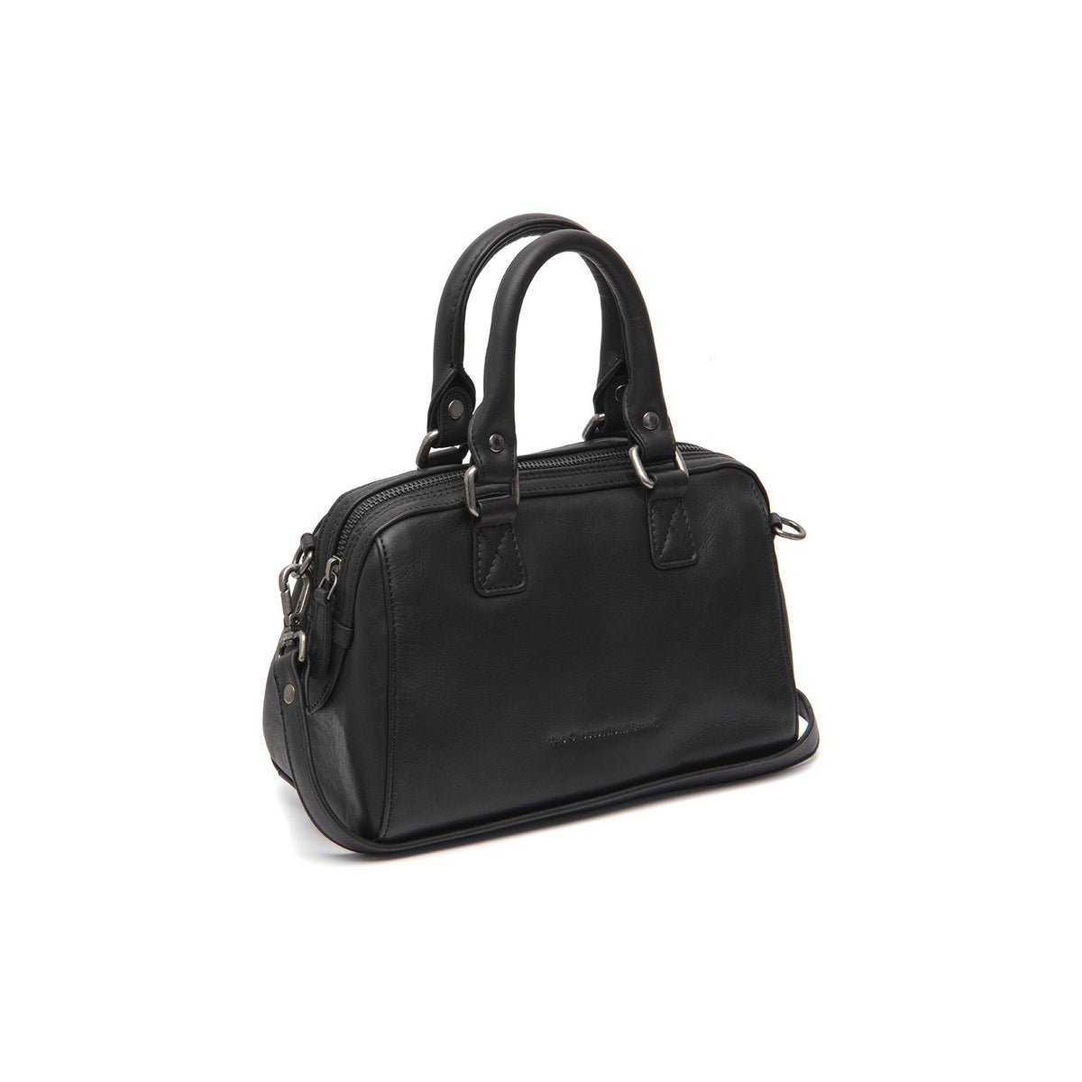 Dalford Full-Grain Leather Handbag til Kvinder in Classic 100% Full-Grain Leather - Front Profile View &amp; Tailored Silhouette | Buy Online