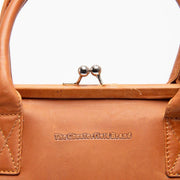 Dorin Full-Grain Leather Handbag til Kvinder – alternate product view 2