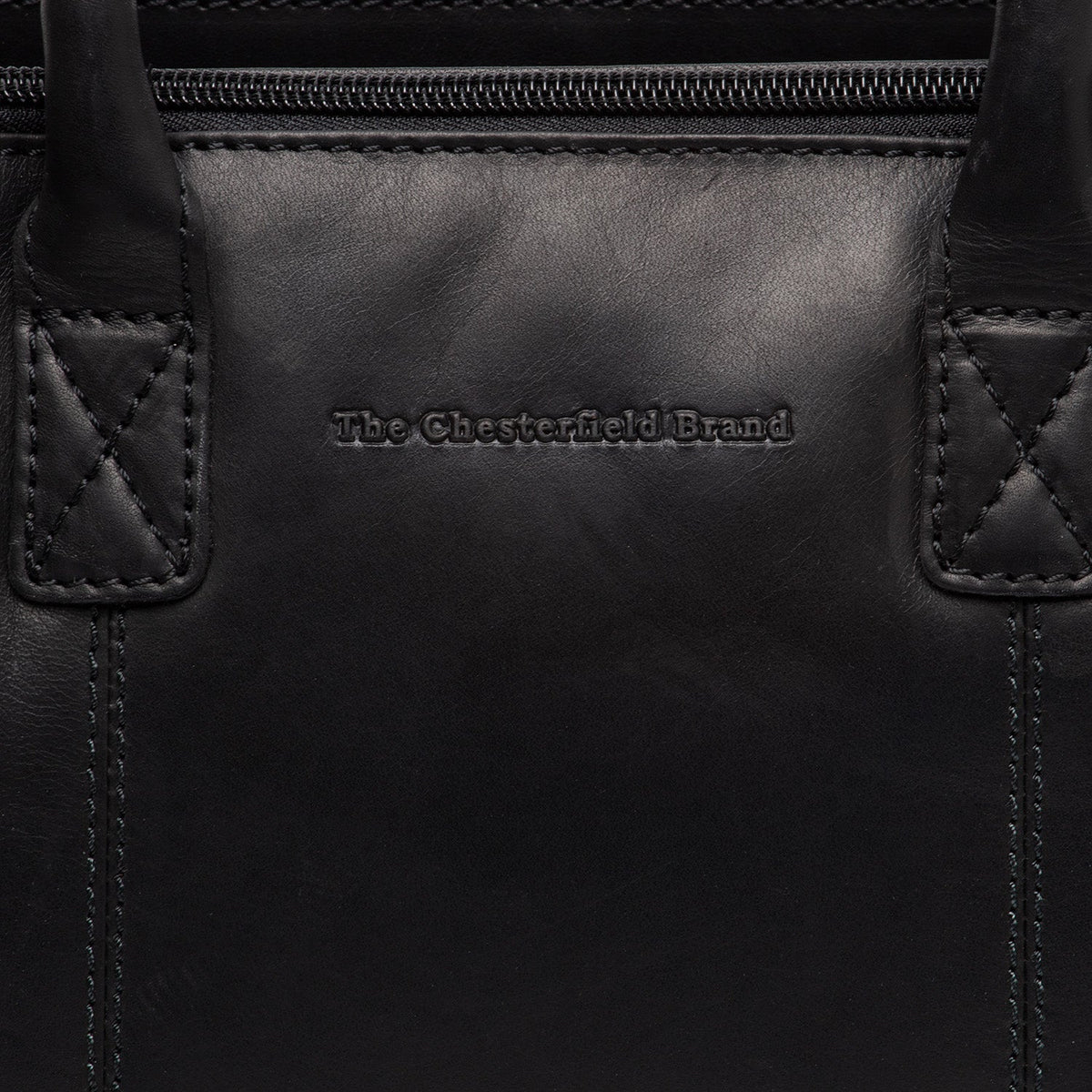 
Classic 100% Full-Grain leather Goods - Bagfra med tilpassede skuldre og ren kant