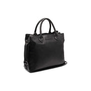Passau Full-Grain Leather Handbag til Kvinder in Classic 100% Full-Grain Leather - Front Profile View &amp; Tailored Silhouette | Buy Online