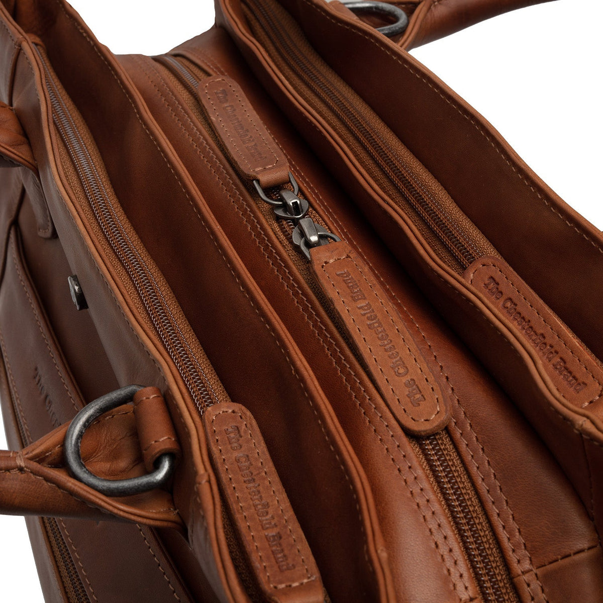Passau Full-Grain Leather Handbag til Kvinder – alternate product view 3
