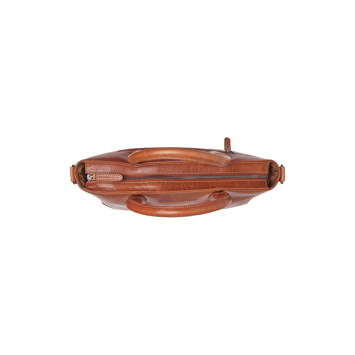 Pergamino Full-Grain Leather Handbag til Kvinder – alternate product view 3